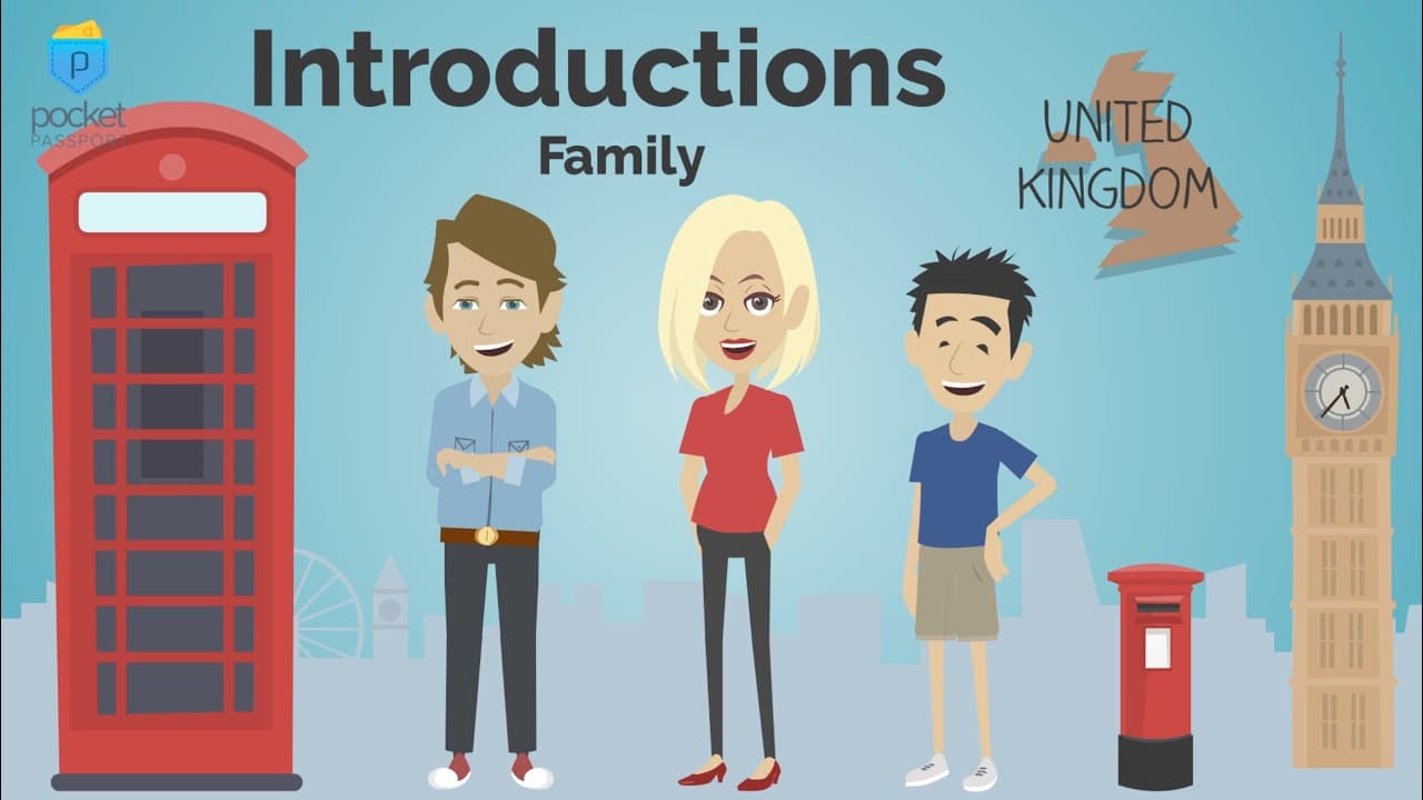 Introductions | Family