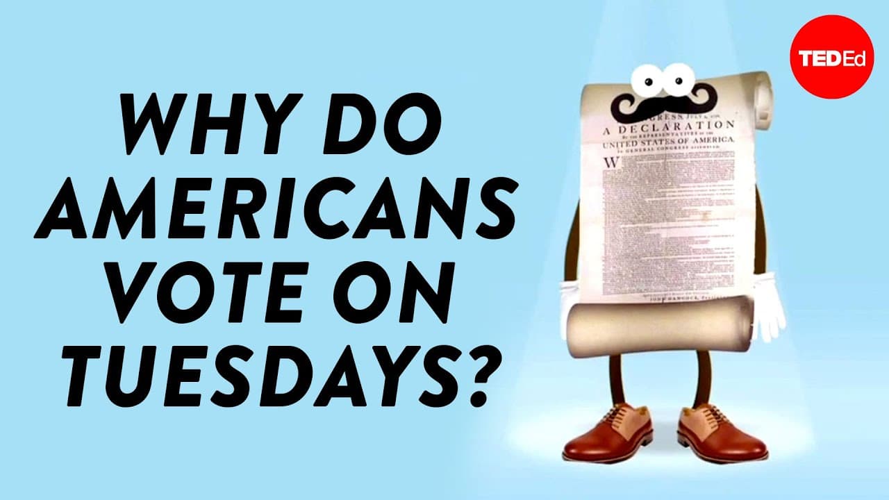 Why do Americans vote on Tuesdays?