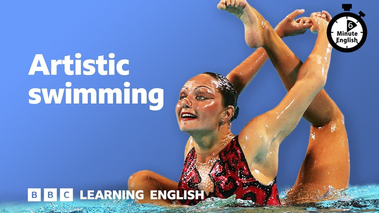 Artistic swimming ⏲️ 6 Minute English