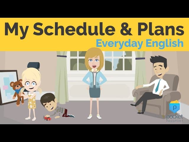 Schedule & Plans | Everyday Beginner English
