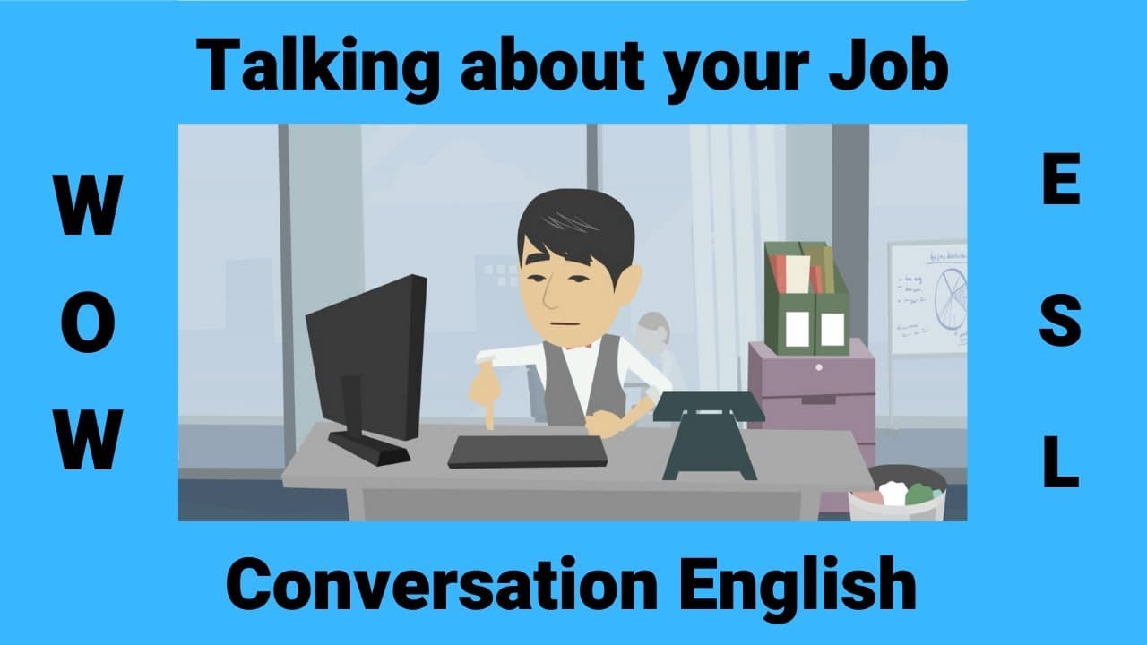 Talking about your Job Routine | Present Simple | Job Vocabulary, Phrases and Idioms