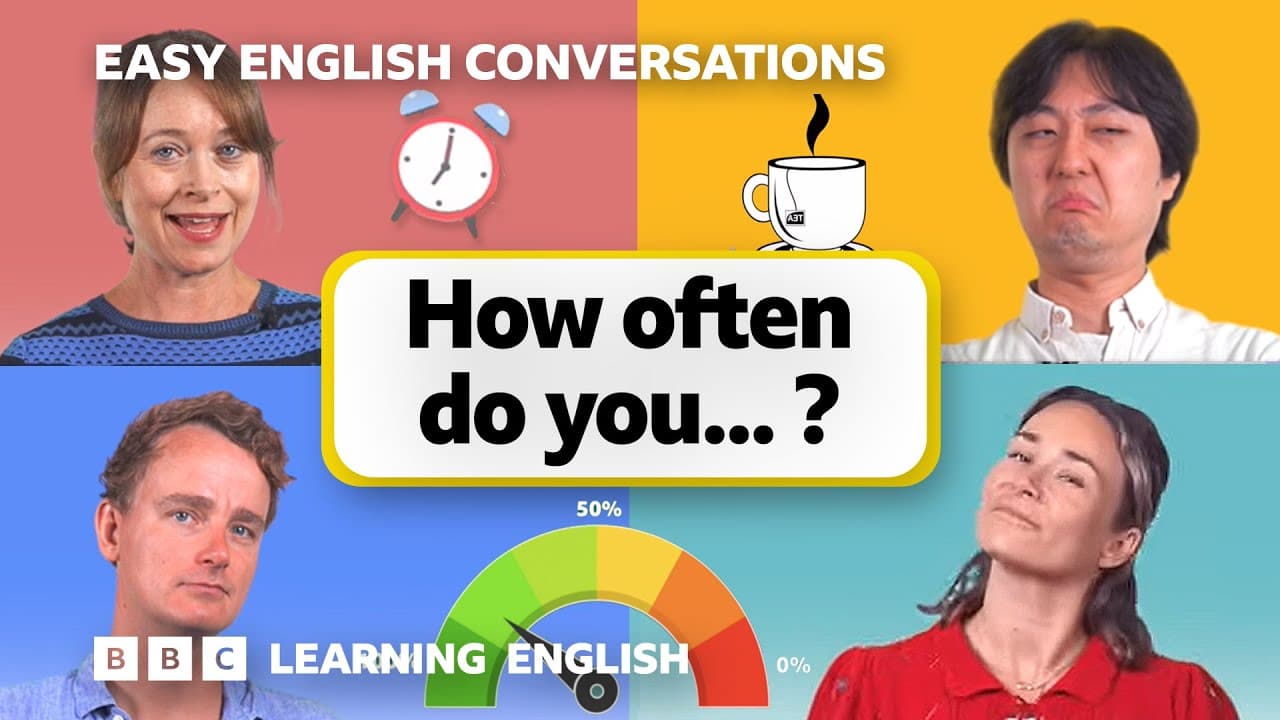 Talk about your habits with Easy English Conversations 💬 Episode 12