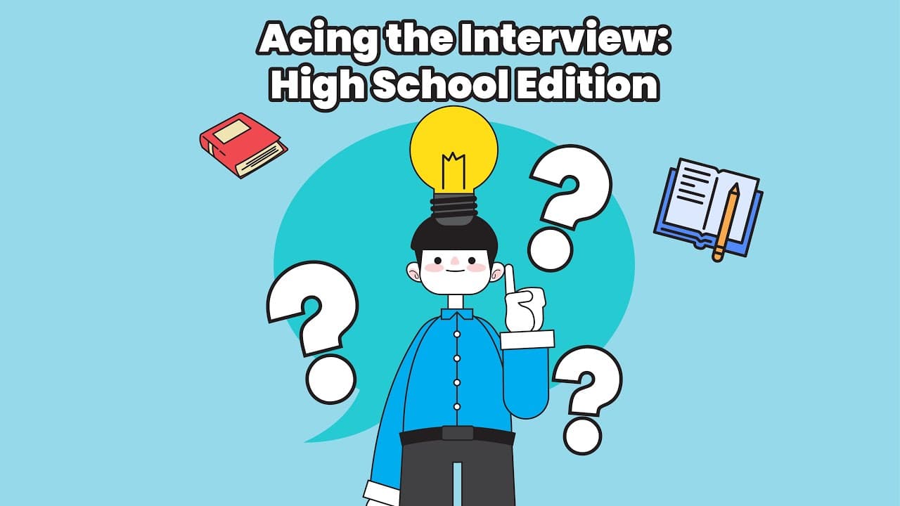 Job Interview Tips for High School Students