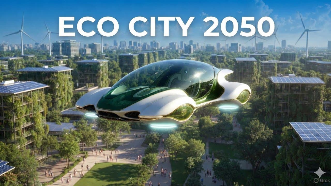 Future City 2050: Smart Megacity of Tomorrow | Sci-Fi AI Short Film