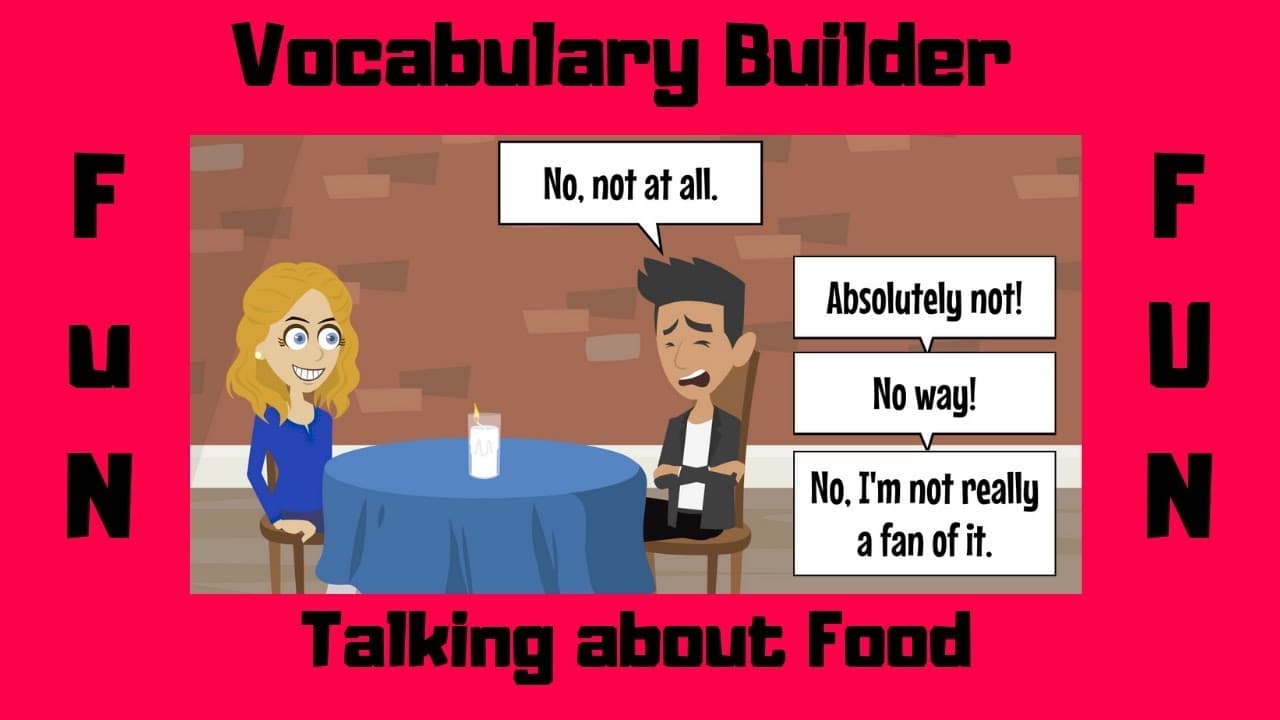 Vocabulary Builder | Food | ESL