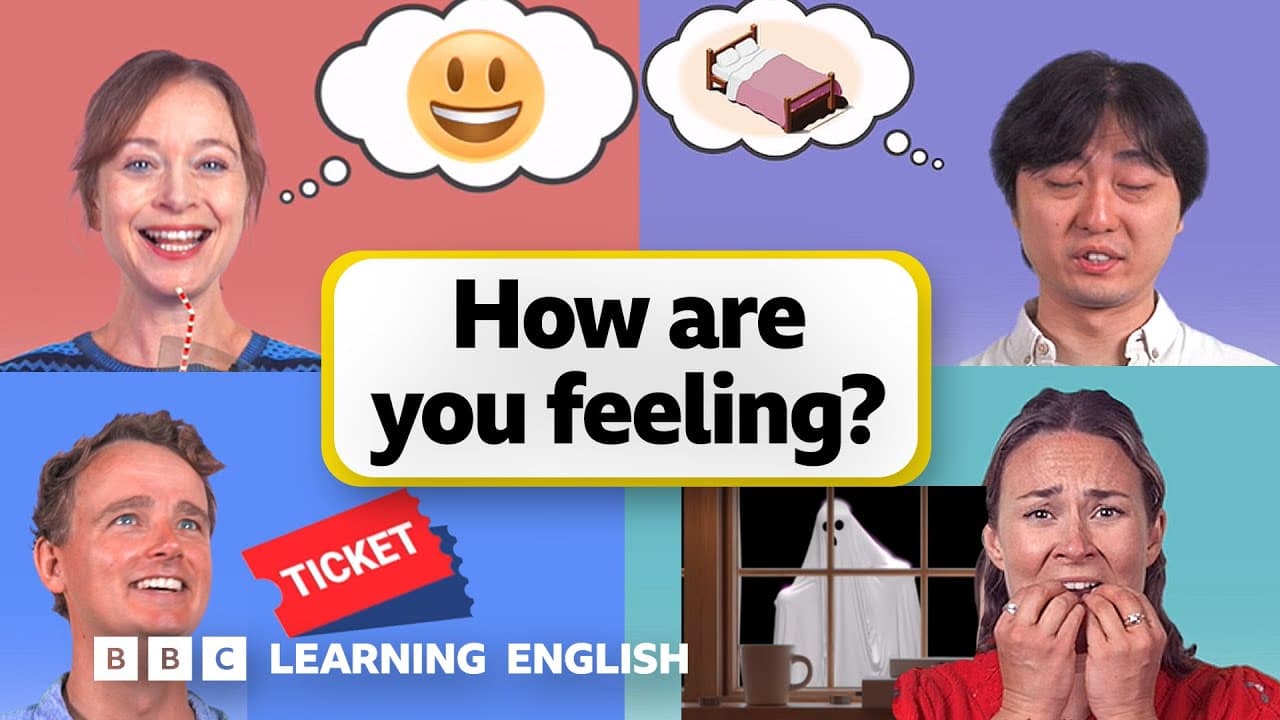 How to talk about your feelings! Easy English Conversations 💬 Episode 14